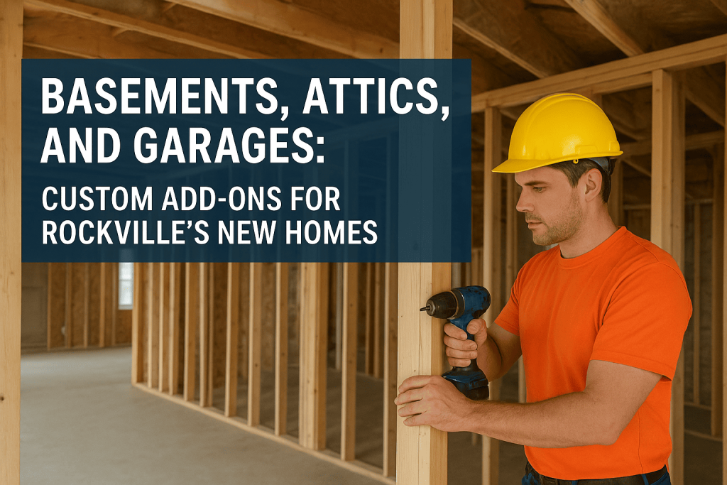 Best new home construction services in Rockville Maryland