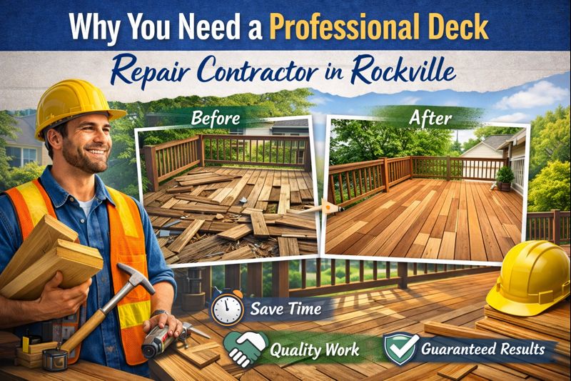 Deck Repair Contractor in Rockville