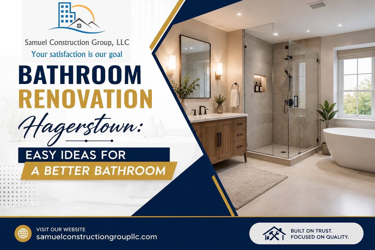 Bathroom Renovation Hagerstown: Easy Ideas for A Better Bathroom