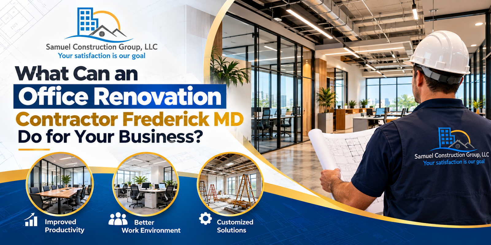 What Can an Office Renovation Contractor Frederick MD Do for Your Business?
