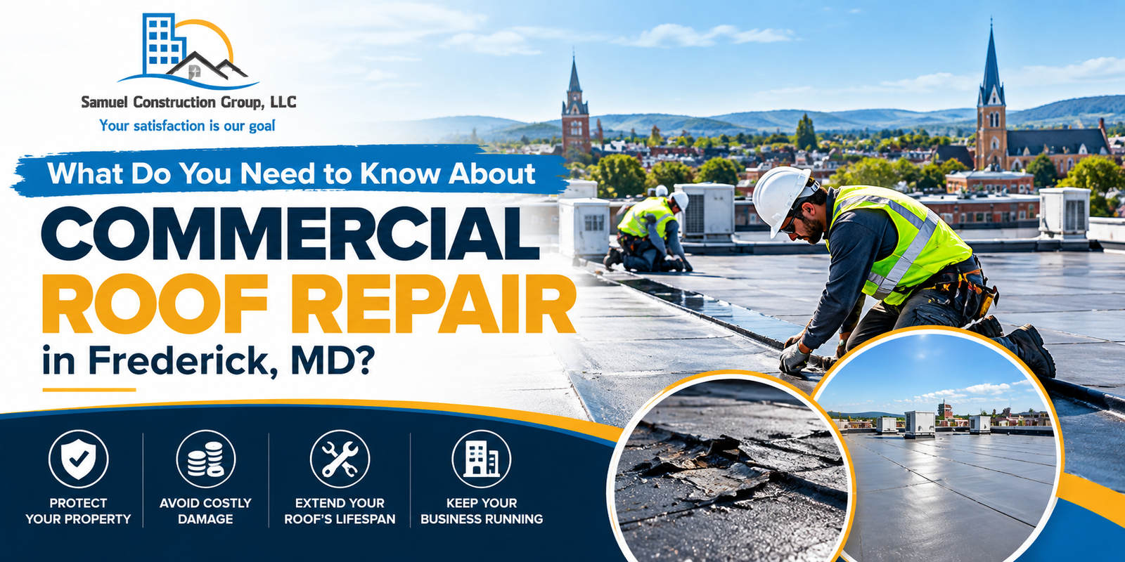What Do You Need to Know About Commercial Roof Repair in Frederick, MD?