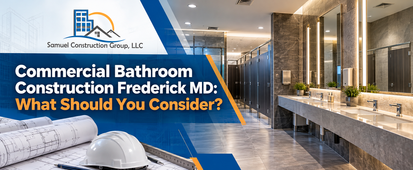 Commercial Bathroom Construction Frederick MD: What Should You Consider?